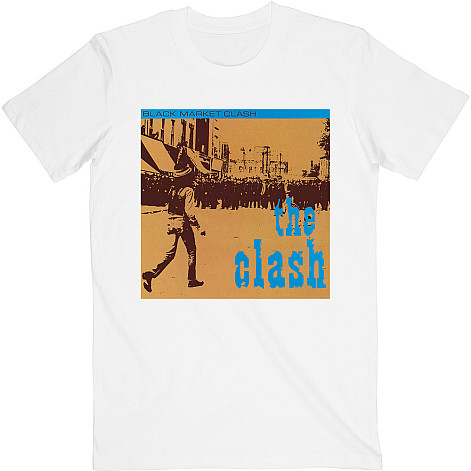 The Clash t-shirt, Black Market White, men´s