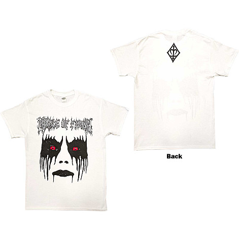 Cradle Of Filth t-shirt, Dani Make Up BP White, men´s