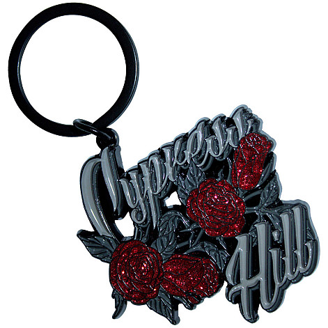 Cypress Hill kovová keychain 50x47 mm, Roses Logo