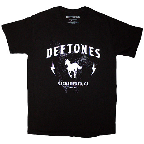 Deftones t-shirt, Electric Pony Black, men´s