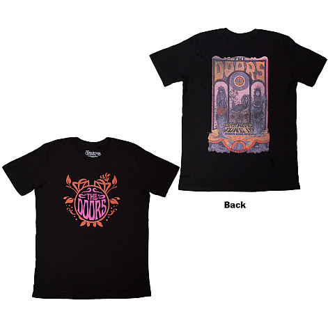 The Doors t-shirt, Pink Orange BP Black, men´s