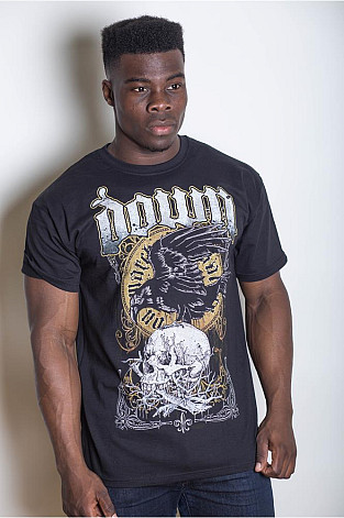 Down t-shirt, Swamp Skull, men´s