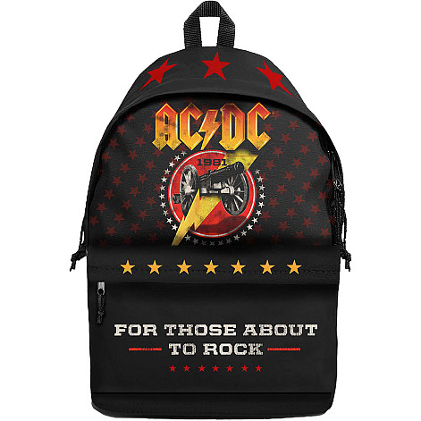 AC/DC rucksack PES 43x30x15 cm/580g, For Those About to Rock Black