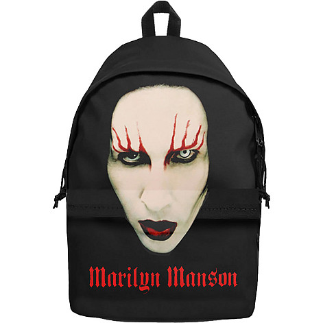 Marilyn Manson rucksack PES 43x30x15 cm/580g, Red Lips Black