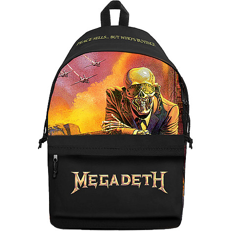 Megadeth rucksack PES 43x30x15 cm/580g, Peace Sells Black