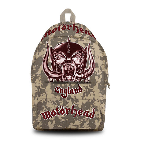 Motorhead rucksack PES 43x30x15 cm/580g, England White Multicolor