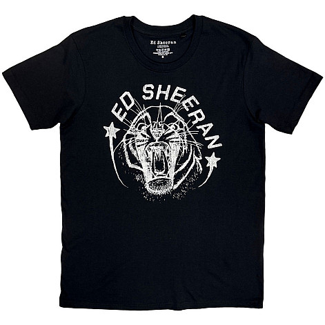 Ed Sheeran t-shirt, Tiger Black, men´s