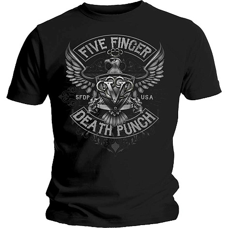 Five Finger Death Punch t-shirt, Howe Eagle Crest, men´s