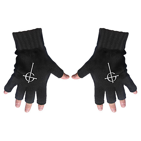 Ghost fingerless gloves, Ghost Cross