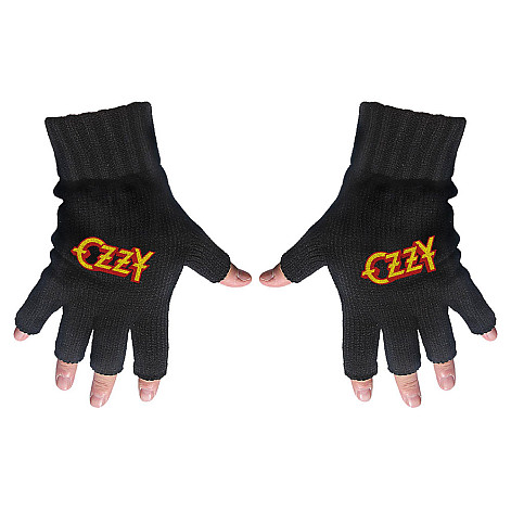 Ozzy Osbourne fingerless gloves, Ozzy