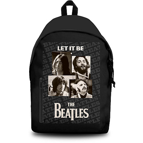 The Beatles rucksack PES 43x30x15 cm/580g, Let It Be Black