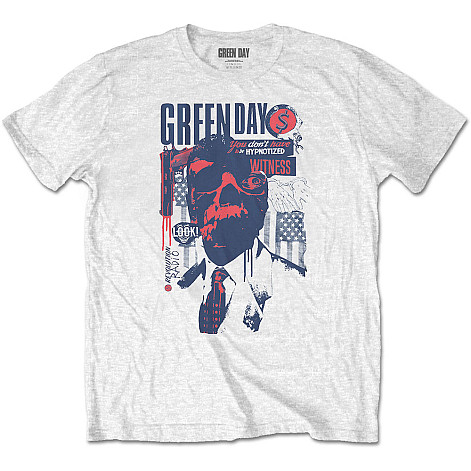 Green Day t-shirt, Patriot Witness, men´s
