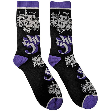 Ghost ponožky, Copia Black, unisex - velikost 4 až 7 (36 až 40 EU)