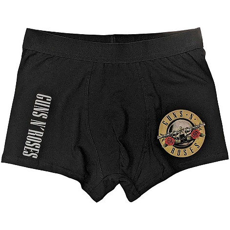 Guns N Roses boxerky CO+EA, Classic Logo Black, men´s