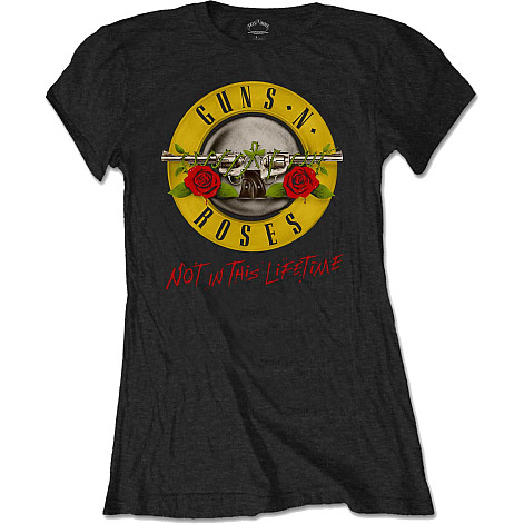 Guns N Roses t-shirt, Not In This Lifetime Girly, ladies
