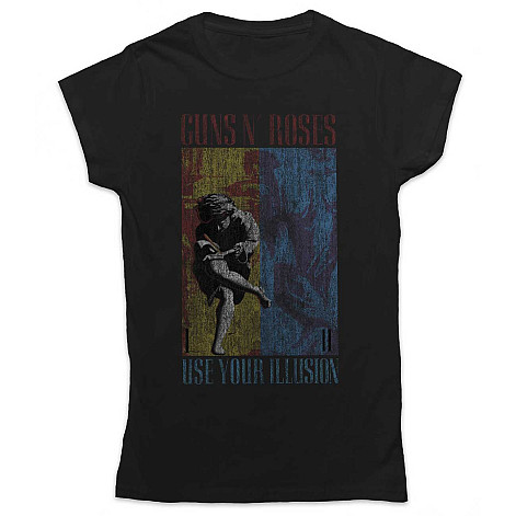 Guns N Roses t-shirt, Use Your Illusion Girly, ladies