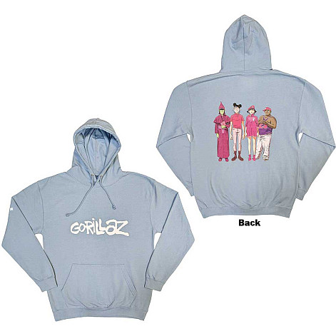 Gorillaz mikina, Cracker Island BP Light Blue, men´s