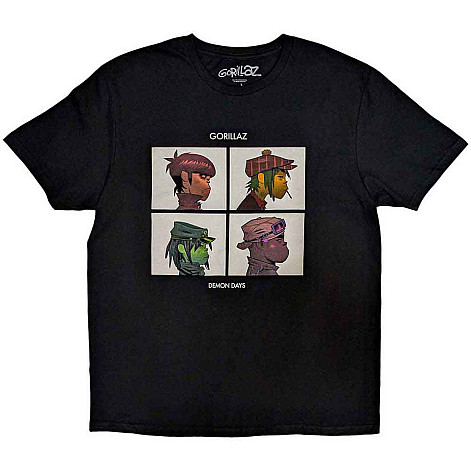 Gorillaz t-shirt, Demon Days Kids Black, kids