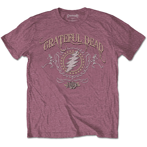 Grateful Dead t-shirt, Bolt Cardinal, men´s