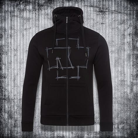 Rammstein mikina, Im Namen Des Herren Zip BP Black, men´s