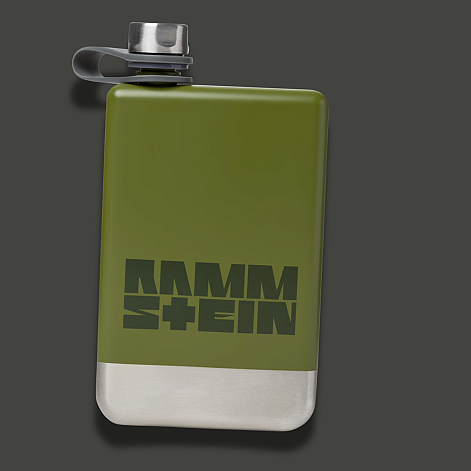 Rammstein stainless steel thermos bottle 250 ml, Benzin