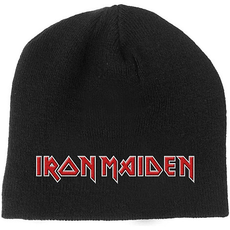 Iron Maiden winter beanie cap, Logo Stand Out
