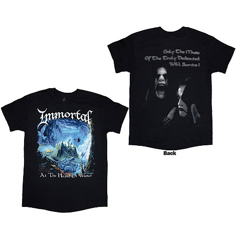 Immortal t-shirt, At The Heart Of Winter BP Black, men´s