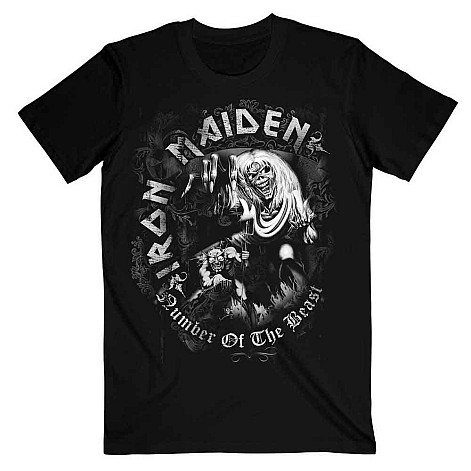 Iron Maiden t-shirt, NOTB Grey Tone, men´s