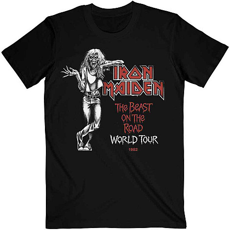 Iron Maiden t-shirt, Beast Over Hammersmith World Tour '82 Black, men´s