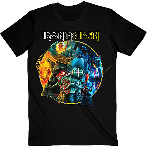 Iron Maiden t-shirt, The Future Past Tour '23 Circle Art Black, men´s
