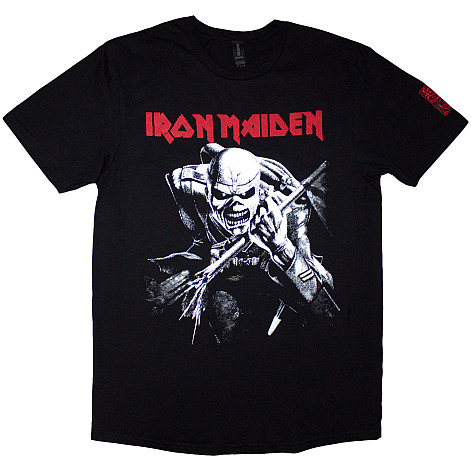 Iron Maiden t-shirt, 50 Trooper Charge White Black, men´s