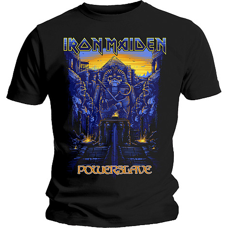 Iron Maiden t-shirt, Dark Ink Powerslaves, men´s
