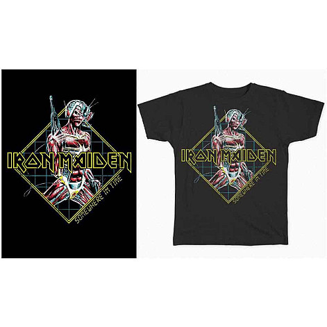 Iron Maiden t-shirt, Somewhere in Time Diamond Black, men´s