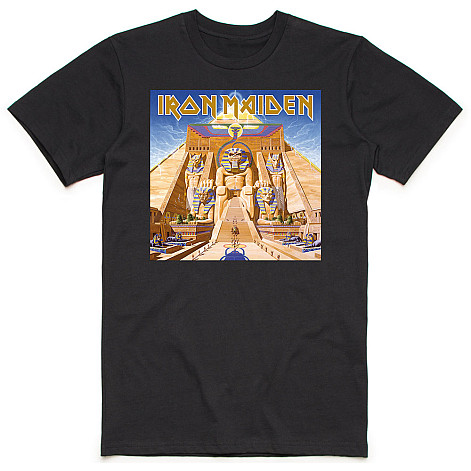 Iron Maiden t-shirt, Powerslave Album Cover Box, men´s