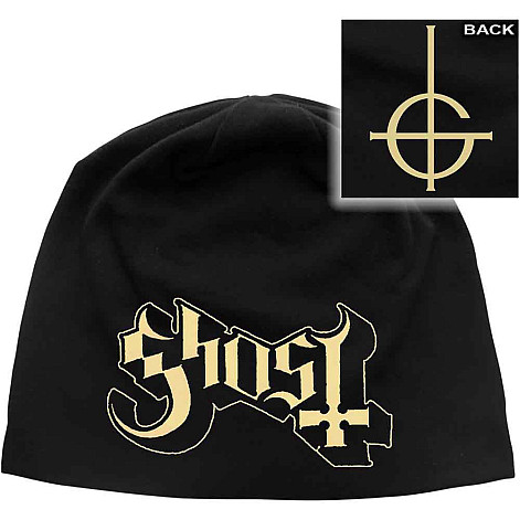 Ghost winter bavlněný beanie cap, Logo JD Print Black, unisex