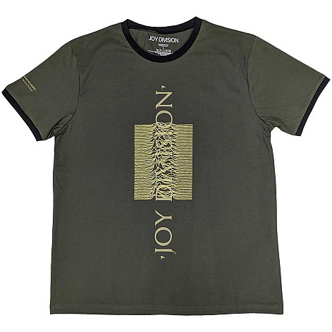Joy Division t-shirt, Blended Pulse Ringer Khaki Green, men´s
