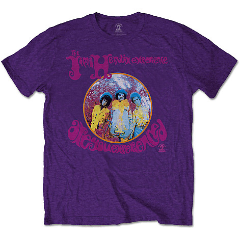 Jimi Hendrix t-shirt, Are You Experienced Purple, men´s