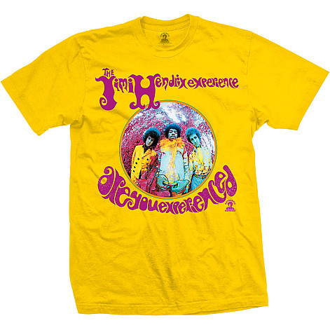 Jimi Hendrix t-shirt, Are You Experienced Yellow, men´s