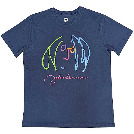 John Lennon t-shirt, Self Portrait Full Colour Denim Blue, men´s