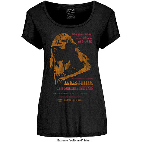 Janis Joplin t-shirt, Madison Square Garden Girly, ladies