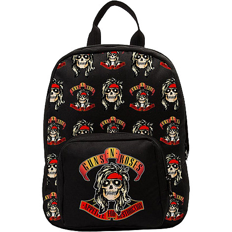 Guns N Roses mini rucksack PES 30x24x9,5 cm, Appetite Black