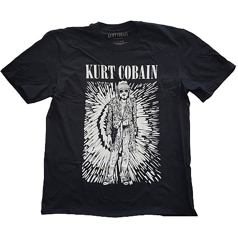 Nirvana t-shirt, Kurt Cobain Brilliance Black, men´s