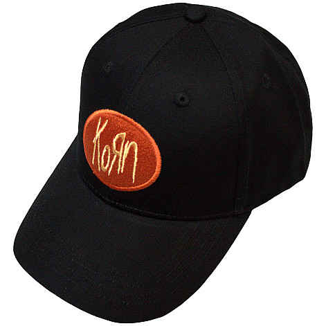 Korn snapback, Oval Logo BP Black, unisex
