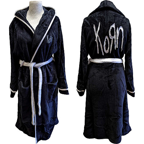 Korn bathrobe, Logo Black & White