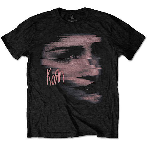 Korn t-shirt, Chopped Face Black, men´s