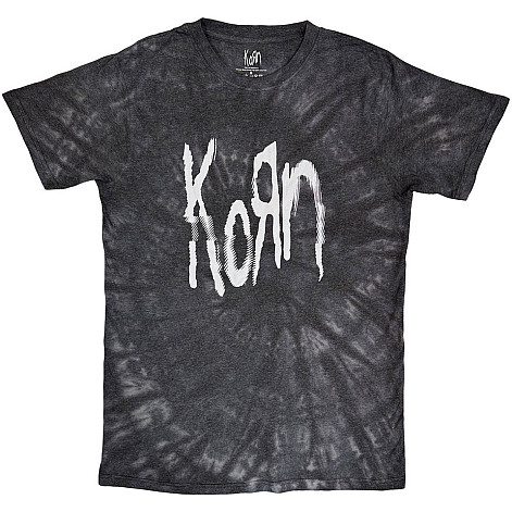 Korn t-shirt, Spider Glitch Wash Black, men´s
