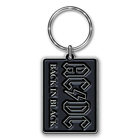 AC/DC keychain, Back In Black