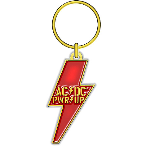 AC/DC keychain, PWR-UP Bolt