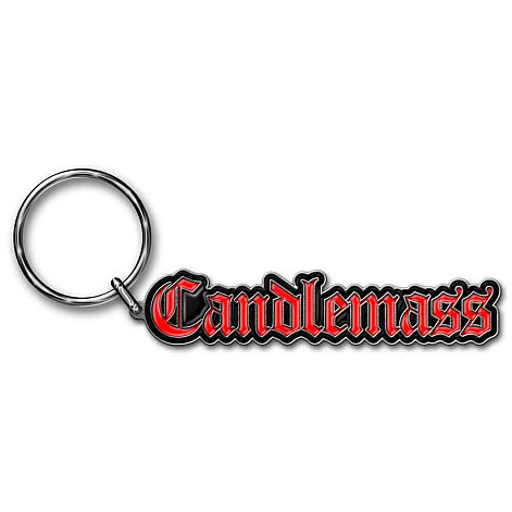 Candlemass kovová keychain 90 mm, Logo