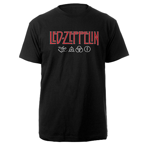 Led Zeppelin t-shirt, Logo & Symbols, men´s